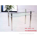 Stainless steel double coffee table stainless steel furniture